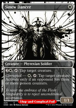 Sinew Dancer (V.2)⁣ - Phyrexia: All Will Be One: Extras⁣ (Common)⁣ [426]