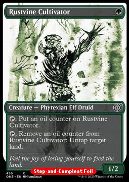 Rustvine Cultivator (V.2)⁣ - Phyrexia: All Will Be One: Extras⁣ (Common)⁣ [455]