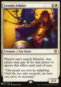 Leonin Arbiter⁣ - The List⁣ (Rare)⁣ [64]