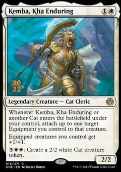 Kemba, Kha Enduring (V.1) - Phyrexia: All Will Be One: Promos (Rare) [PONE-19]