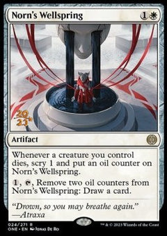 Norn's Wellspring (V.1) - Phyrexia: All Will Be One: Promos (Rare) [PONE-24]