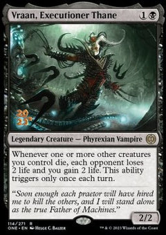 Vraan, Executioner Thane (V.1) - Phyrexia: All Will Be One: Promos (Rare) [PONE-114]
