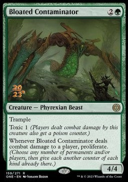Bloated Contaminator (V.1) - Phyrexia: All Will Be One: Promos (Rare) [PONE-159]