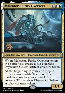 Malcator, Purity Overseer (V.1) - Phyrexia: All Will Be One: Promos (Rare) [PONE-208]