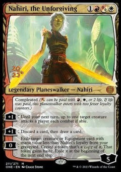 Nahiri, the Unforgiving (V.1) - Phyrexia: All Will Be One: Promos (Mythic) [PONE-211]