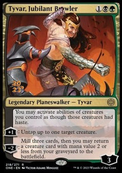 Tyvar, Jubilant Brawler (V.1) - Phyrexia: All Will Be One: Promos (Rare) [PONE-218]