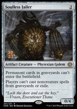 Soulless Jailer (V.1) - Phyrexia: All Will Be One: Promos (Rare) [PONE-241]
