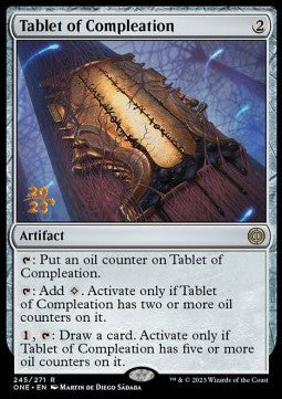 Tablet of Compleation (V.1) - Phyrexia: All Will Be One: Promos (Rare) [PONE-245]