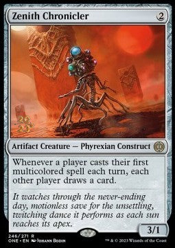 Zenith Chronicler (V.1) - Phyrexia: All Will Be One: Promos (Rare) [PONE-246]