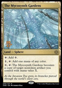 The Mycosynth Gardens (V.1) - Phyrexia: All Will Be One: Promos (Rare) [PONE-256]