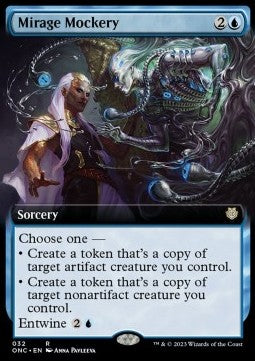 Mirage Mockery⁣ - Commander: Phyrexia: All Will Be One: Extras⁣ (Rare)⁣ [32]