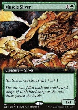 Muscle Sliver⁣ - Secret Lair Drop Series⁣ (Rare)⁣ [653]
