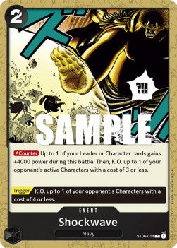 Shockwave (ST06-014)⁣ - Starter Deck: Absolute Justice⁣ (Common)⁣ [014]