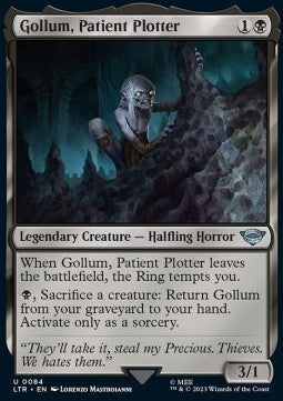 Gollum, Patient Plotter⁣ - The Lord of the Rings: Tales of Middle-earth⁣ (Uncommon)⁣ [84]