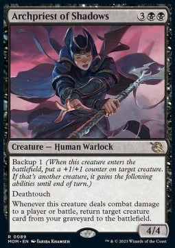 Archpriest of Shadows⁣ - March of the Machine⁣ (Rare)⁣ [89]