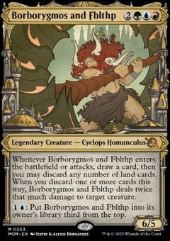Borborygmos and Fblthp⁣ - March of the Machine: Extras⁣ (Mythic)⁣ [303]