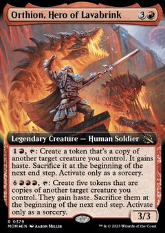 Orthion, Hero of Lavabrink (V.2) - March of the Machine: Extras (Rare) [XMOM-379]