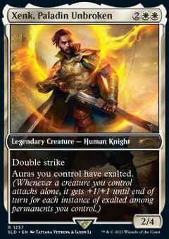 Xenk, Paladin Unbroken⁣ - Secret Lair Drop Series: Secret Lair x Dungeons & Dragons: Honor Among Thieves⁣ (Rare)⁣ [1237]