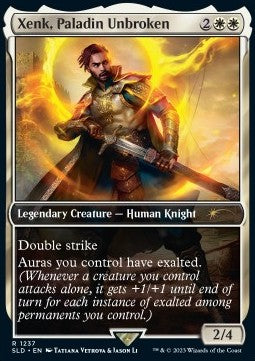 Xenk, Paladin Unbroken⁣ - Secret Lair Drop Series: Secret Lair x Dungeons & Dragons: Honor Among Thieves⁣ (Rare)⁣ [1237]