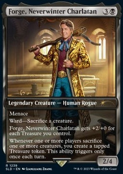 Forge, Neverwinter Charlatan⁣ - Secret Lair Drop Series: Secret Lair x Dungeons & Dragons: Honor Among Thieves⁣ (Rare)⁣ [1239]