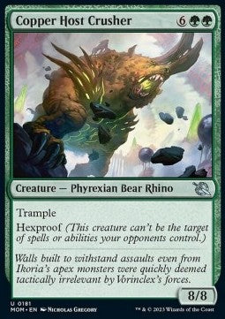 Copper Host Crusher⁣ - March of the Machine⁣ (Uncommon)⁣ [181]
