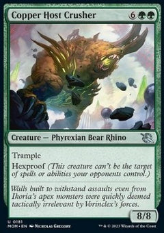 Copper Host Crusher⁣ - March of the Machine⁣ (Uncommon)⁣ [181]