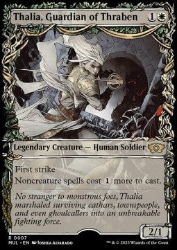 Thalia, Guardian of Thraben (V.1) - Multiverse Legends (Rare) [MUL-7]