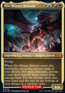 Niv-Mizzet Reborn (V.2) - Multiverse Legends (Mythic) [MUL-118]