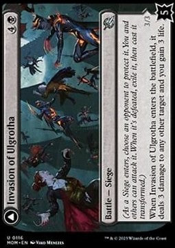 Invasion of Ulgrotha // Grandmother Ravi Sengir⁣ - March of the Machine⁣ (Uncommon)⁣ [116]