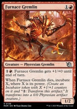 Furnace Gremlin⁣ - March of the Machine⁣ (Uncommon)⁣ [139]