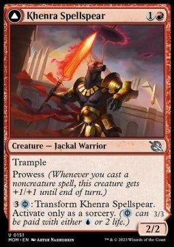 Khenra Spellspear // Gitaxian Spellstalker⁣ - March of the Machine⁣ (Uncommon)⁣ [151]