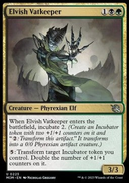 Elvish Vatkeeper⁣ - March of the Machine⁣ (Uncommon)⁣ [223]