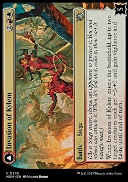 Invasion of Kylem // Valor's Reach Tag Team⁣ - March of the Machine⁣ (Uncommon)⁣ [235]