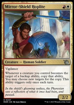 Mirror-Shield Hoplite⁣ - March of the Machine⁣ (Uncommon)⁣ [247]