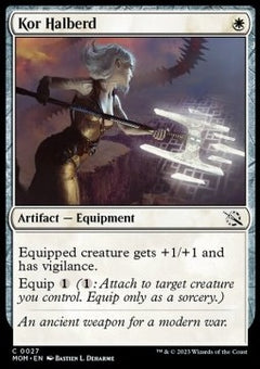 Kor Halberd⁣ - March of the Machine⁣ (Common)⁣ [27]