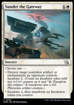 Sunder the Gateway⁣ - March of the Machine⁣ (Common)⁣ [39]