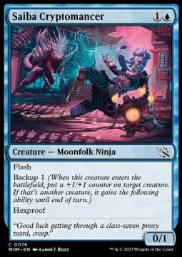 Saiba Cryptomancer⁣ - March of the Machine⁣ (Common)⁣ [76]