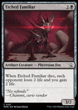 Etched Familiar⁣ - March of the Machine⁣ (Common)⁣ [101]