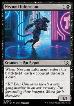 Nezumi Informant⁣ - March of the Machine⁣ (Common)⁣ [120]