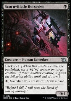 Scorn-Blade Berserker⁣ - March of the Machine⁣ (Uncommon)⁣ [124]