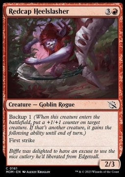 Redcap Heelslasher⁣ - March of the Machine⁣ (Common)⁣ [161]