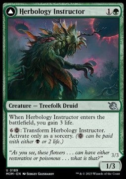 Herbology Instructor // Malady Invoker⁣ - March of the Machine⁣ (Uncommon)⁣ [189]