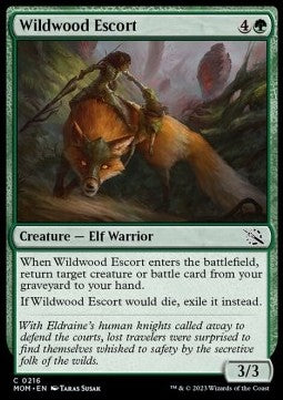 Wildwood Escort⁣ - March of the Machine⁣ (Common)⁣ [216]