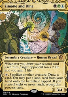 Zimone and Dina⁣ - March of the Machine: Extras⁣ (Mythic)⁣ [318]