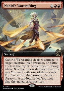 Nahiri's Warcrafting⁣ - March of the Machine: Extras⁣ (Rare)⁣ [365]