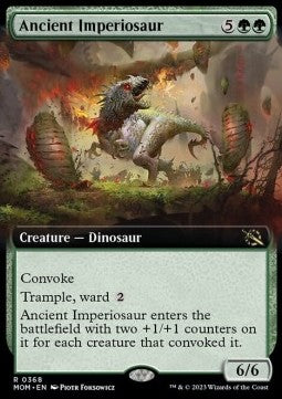 Ancient Imperiosaur⁣ - March of the Machine: Extras⁣ (Rare)⁣ [368]
