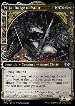 Firja, Judge of Valor (V.1)⁣ - Multiverse Legends⁣ (Uncommon)⁣ [40]