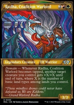 Radha, Coalition Warlord (V.1)⁣ - Multiverse Legends⁣ (Uncommon)⁣ [55]