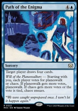 Path of the Enigma⁣ - Commander: March of the Machine⁣ (Rare)⁣ [23]