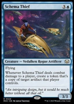Schema Thief⁣ - Commander: March of the Machine⁣ (Rare)⁣ [24]